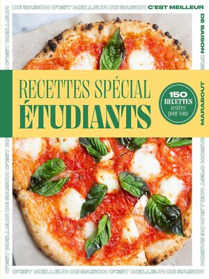 cover image of Recettes de saison--Recettes étudiant